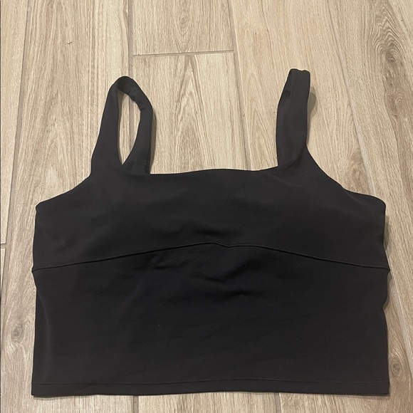 Vuori Tops - Vuori AllTheForm Support Cropped Tank Top Black Sz XL VW1207